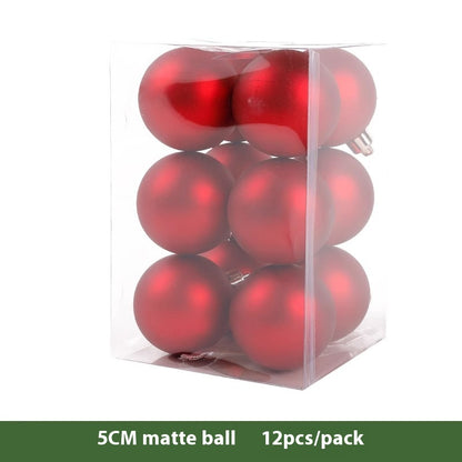 Christmas Decoration Atmosphere Pendant Red Ball