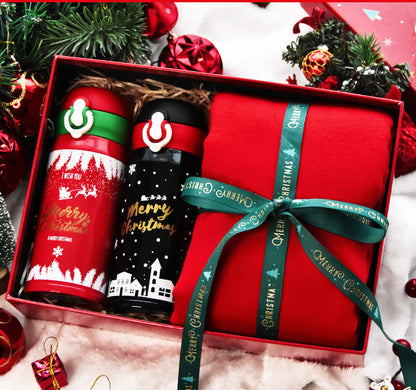 Christmas Female Thermos Cup Gift Box Set Birthday