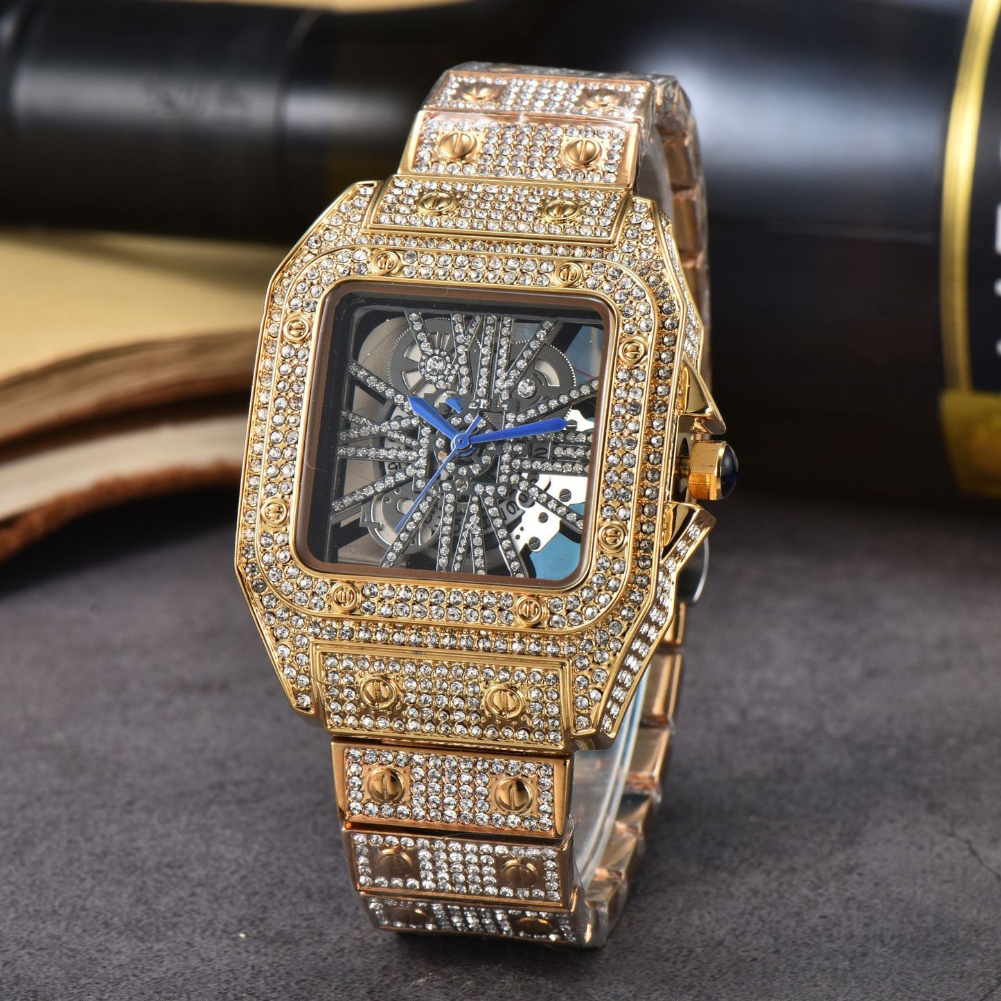 Women's Diamond Fashion Steel Strap Watch