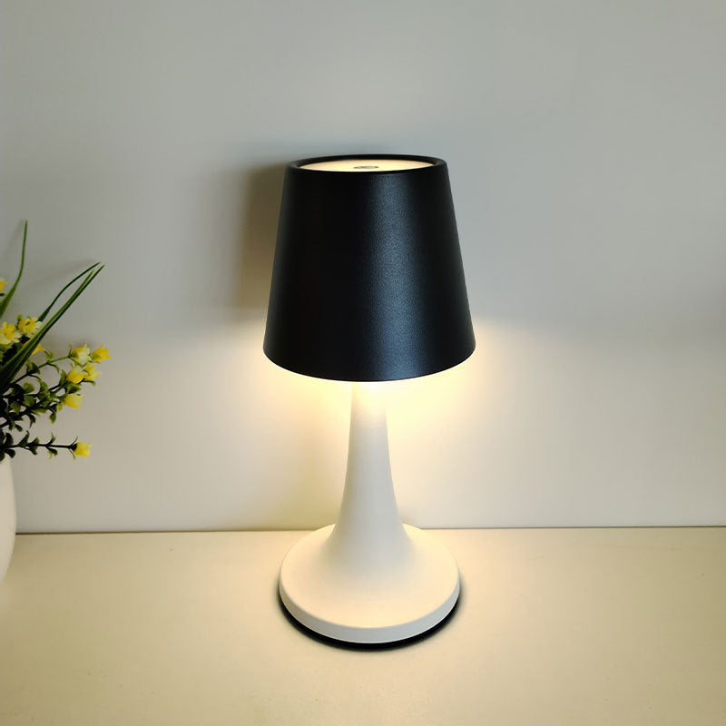 Decorative Simple Bedroom Table Bedside Lamp Charging Touch Ambience Light