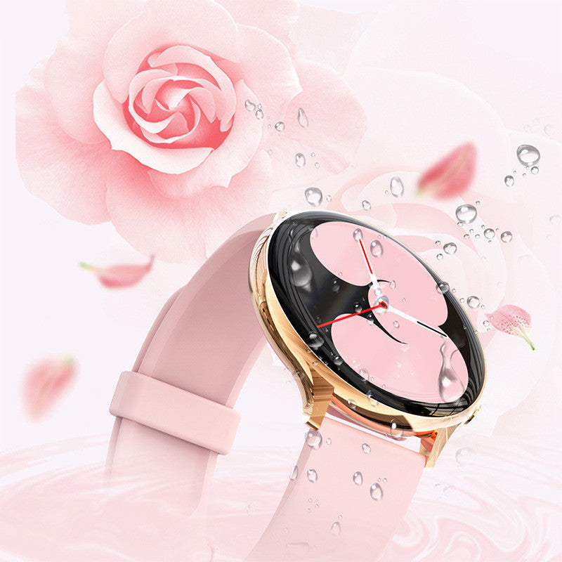 Reloj de monitoreo de temperatura corporal con recordatorio fisiológico inteligente para mujer