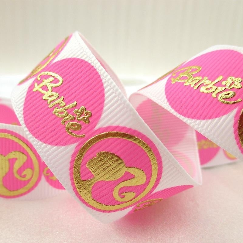 Ruban rose de 22 mm pour accessoires de vêtements Barbie