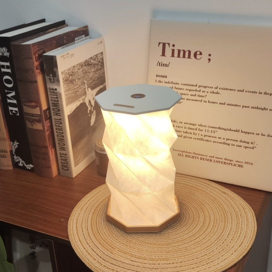 Wireless Rechargeable Rotating Creative Book Light