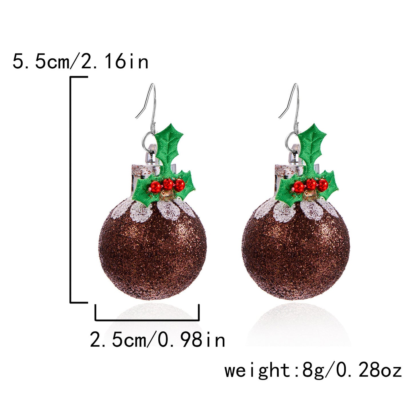 Guirlande de cloches et nœuds pour sapin de Noël en diamant