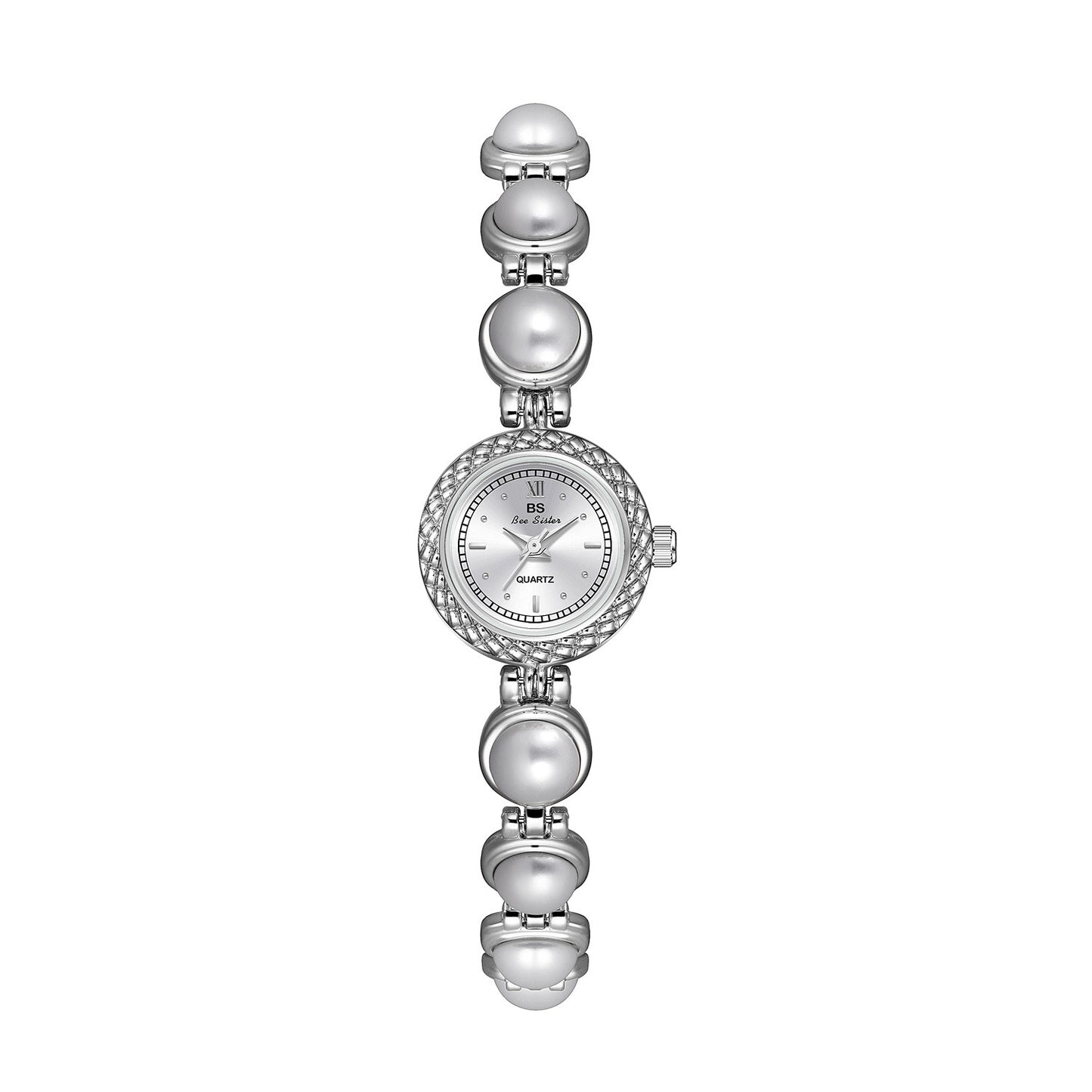 Reloj de pulsera de perlas Temperamento Reloj de mujer