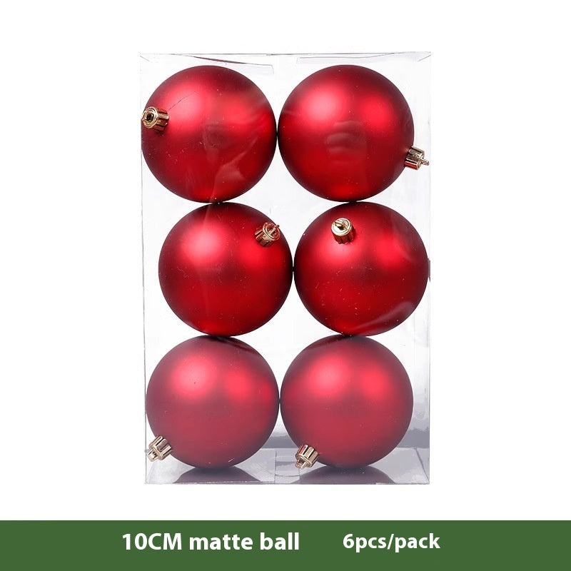 Christmas Decoration Atmosphere Pendant Red Ball