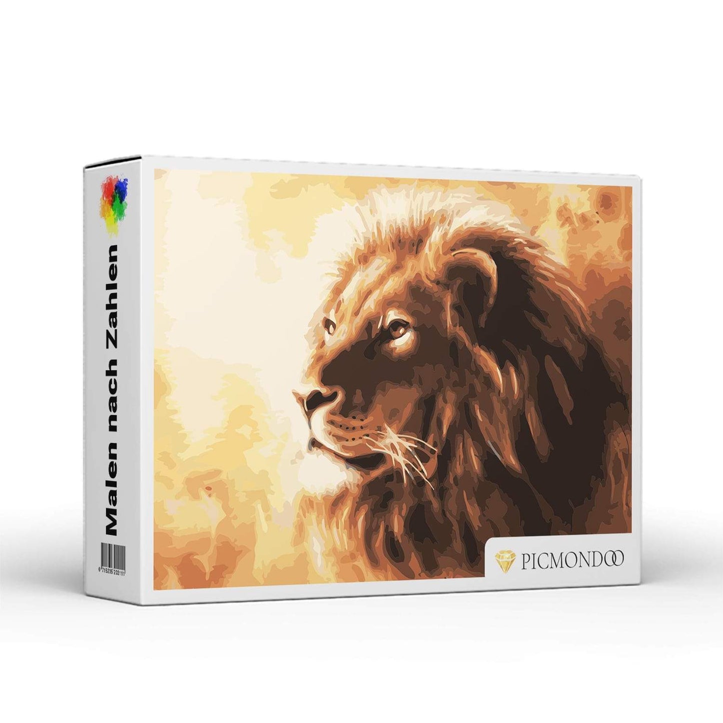 Peinture par numéros - Lion de mémoire