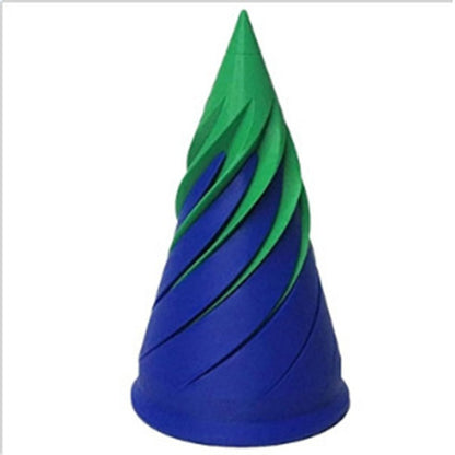 Decompression Toy 3D Printing Spiral Christmas Tree