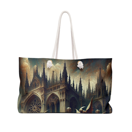 - Le sac de week-end Alien Art gothique