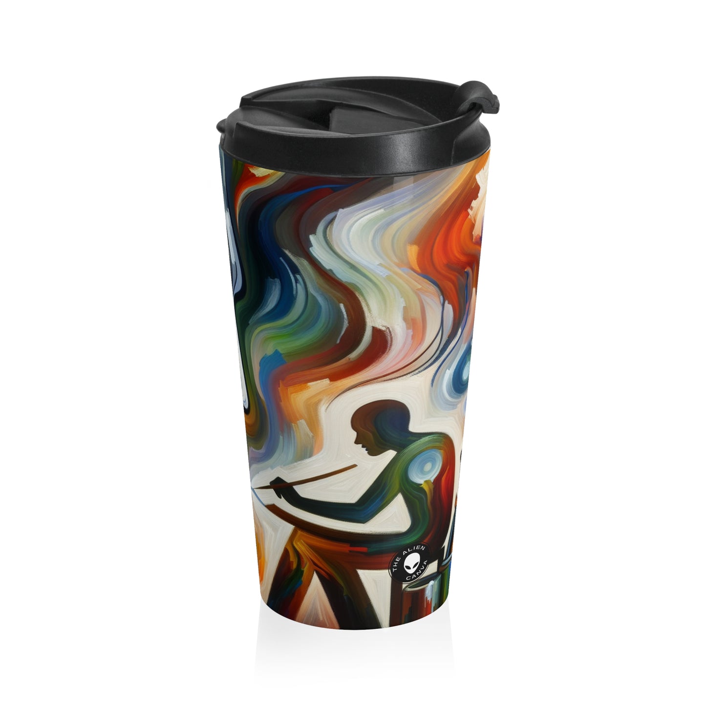 "Stirrings of the Soul" - The Alien Tasse de voyage en acier inoxydable Expressionnisme