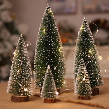 Fournitures décoratives Ornements d'arbre de Noël Décoration de sapin de Noël blanc