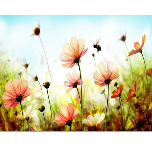 5D Diamond Painting -  blumenwiese