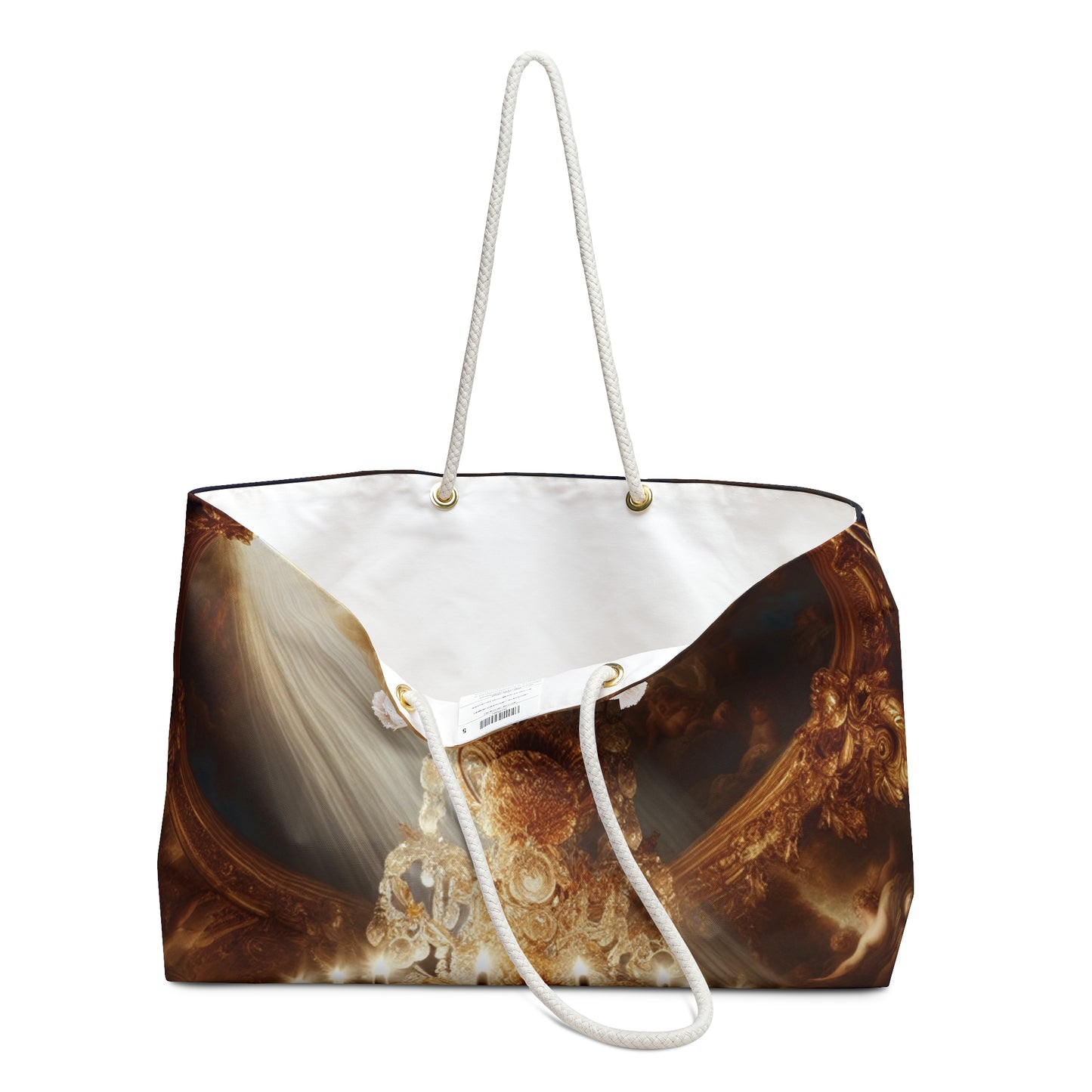 "Heavenly Splendor" - El bolso de fin de semana Alien estilo barroco