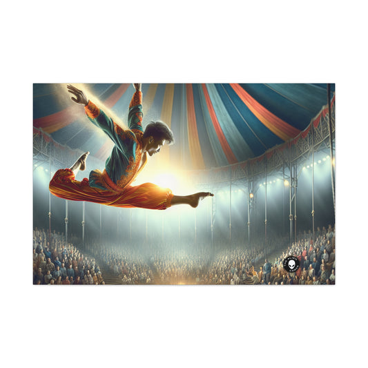 "The Aerial Acrobat" - The Alien Canva Photorealism