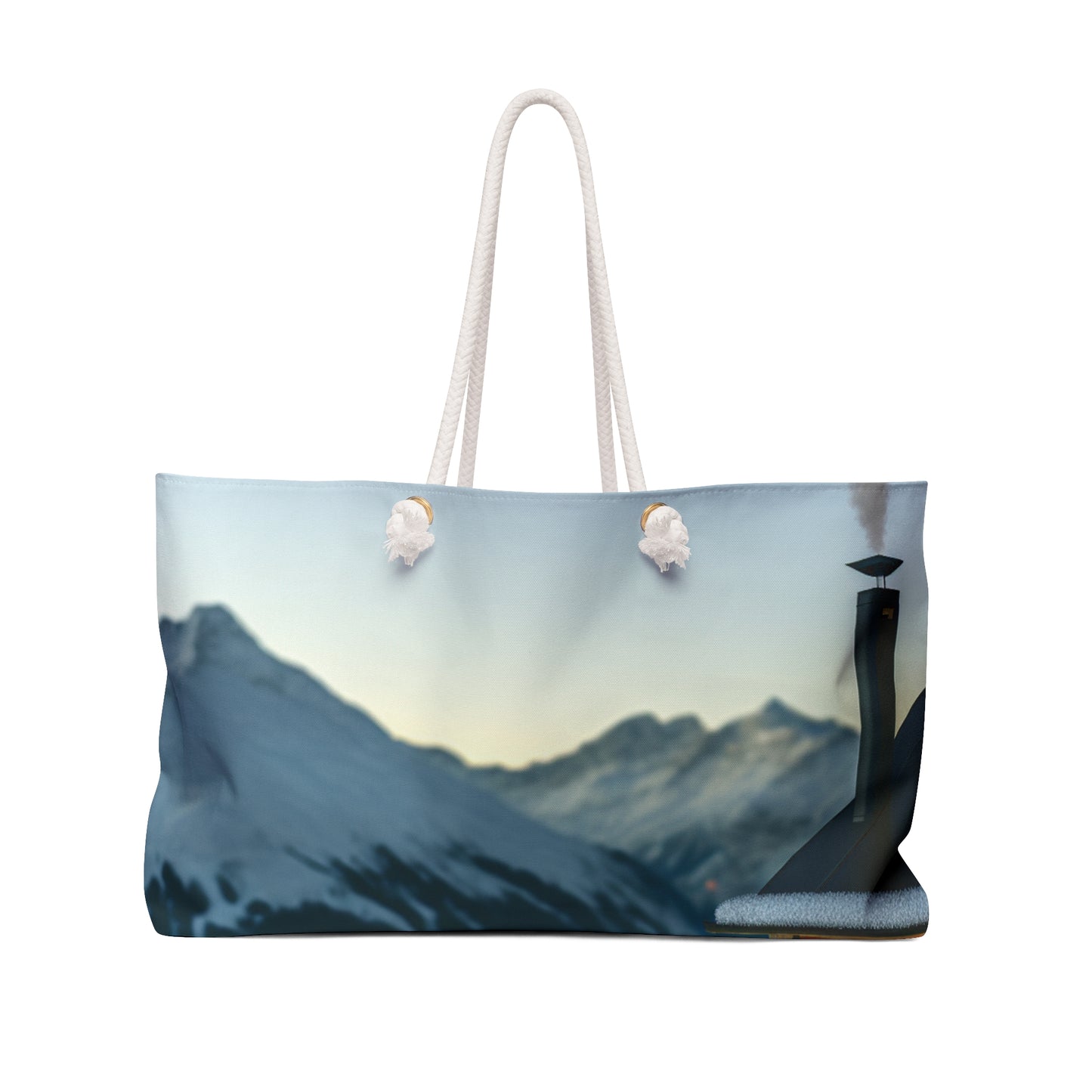 "Winter Hideaway" - The Alien Weekender Bag Photorealism Style