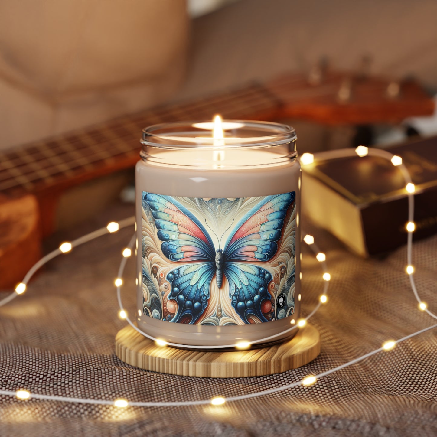 "Butterfly Transformation" - The Alien Scented Soy Candle 9oz Symbolism