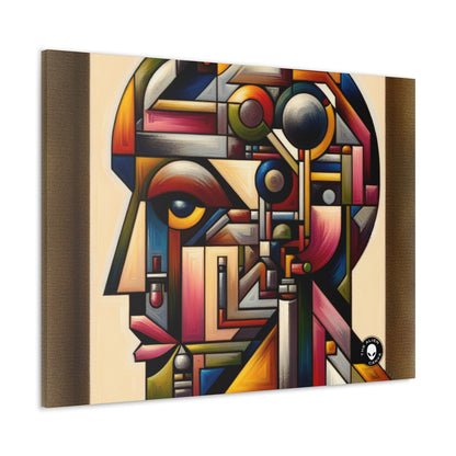 "Mi reflejo cubista" - El cubismo alienígena de Canva