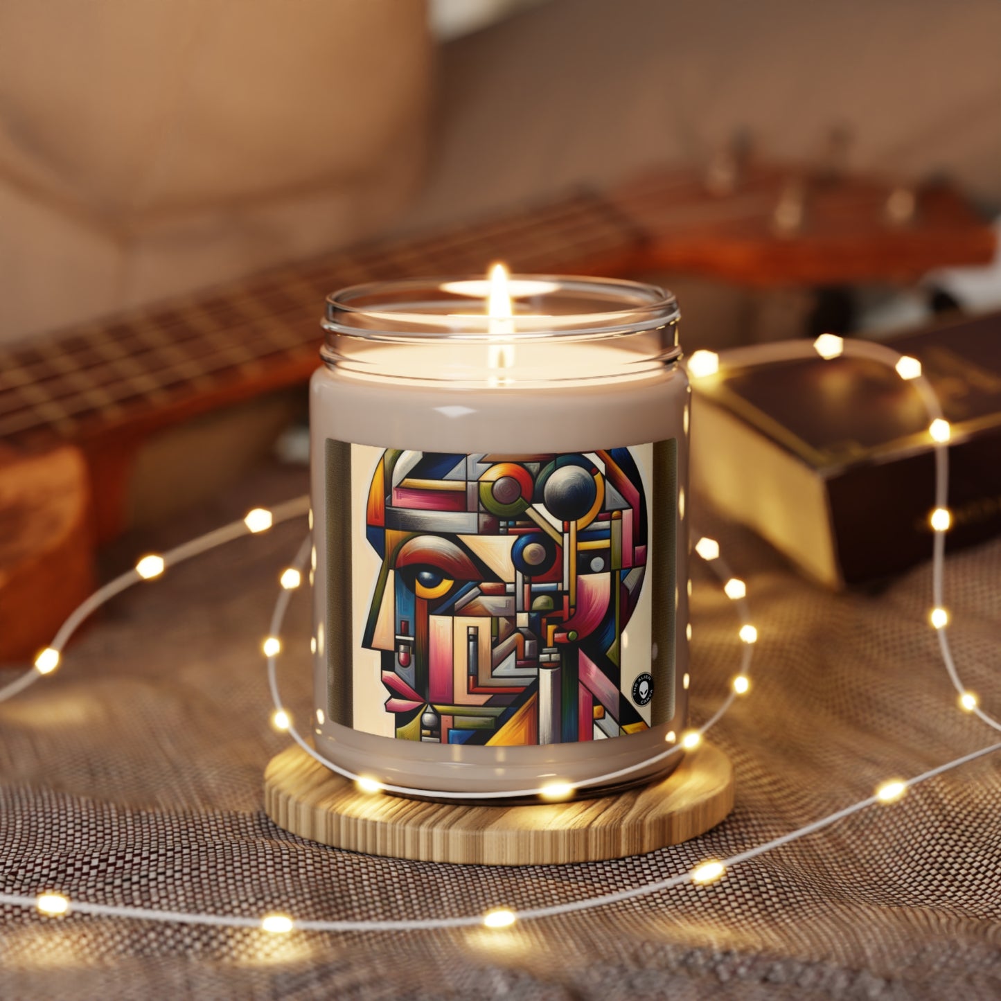 "My Cubist Reflection" - The Alien Scented Soy Candle 9oz Cubism