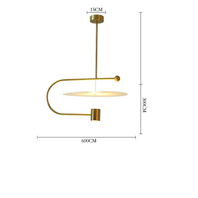 Lustre d'art personnalisé minimaliste nordique