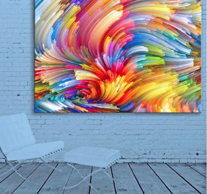 5D Diamond Painting -  Bunte Wolke