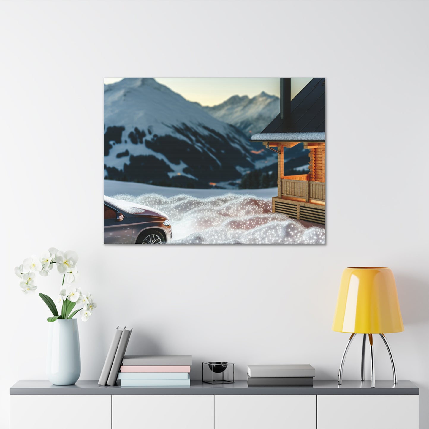 "Winter Hideaway" - Le style photoréaliste d'Alien Canva