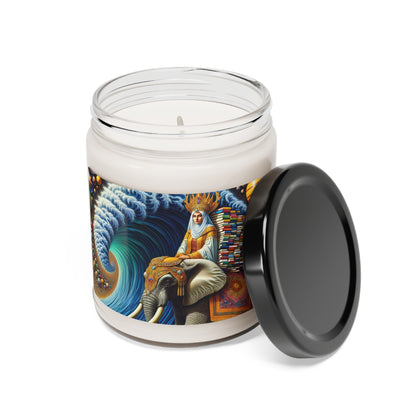 "The Wondrous Ride" - The Alien Scented Soy Candle 9oz Surrealism Style