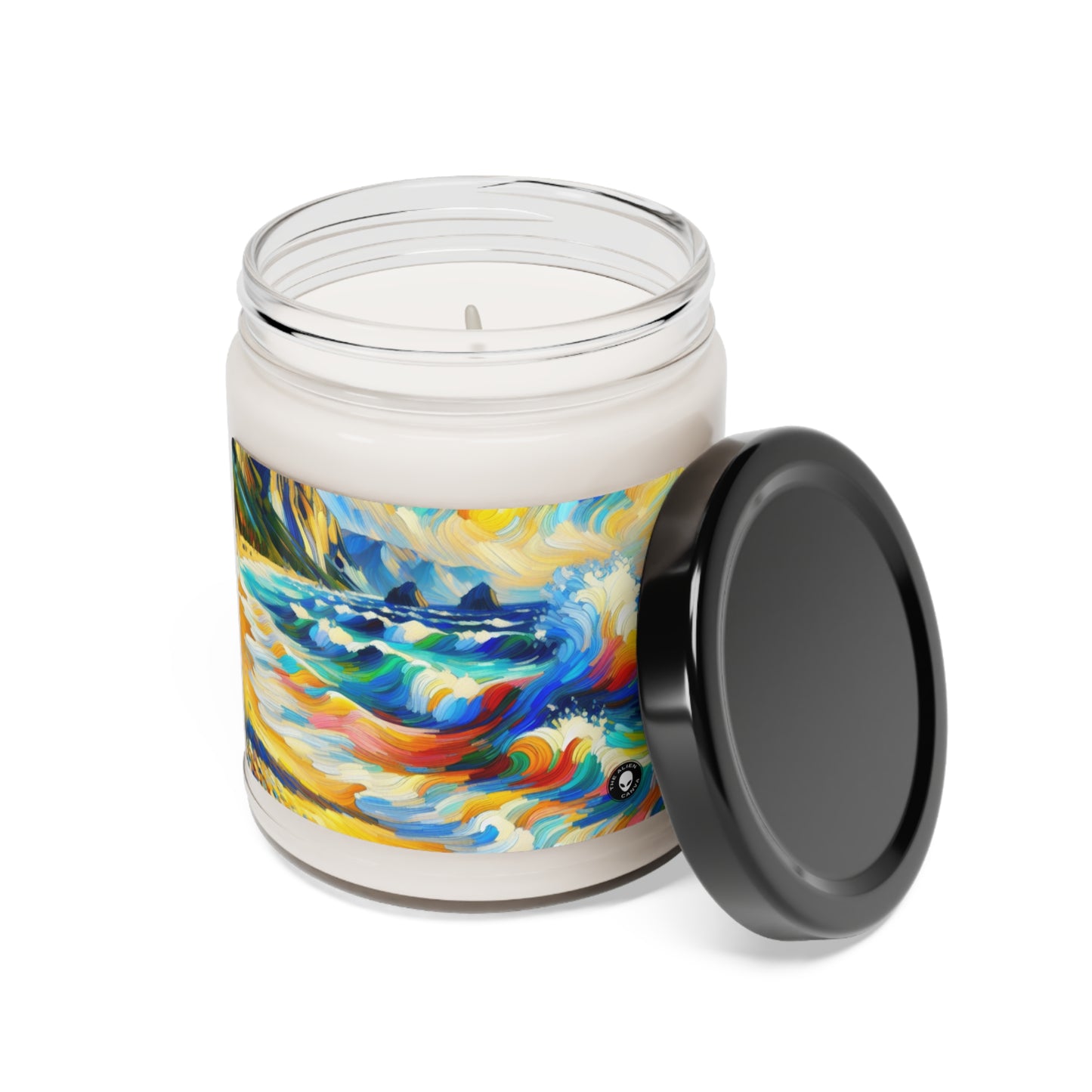 "The Fauvist Shore" - The Alien Scented Soy Candle 9oz Fauvism