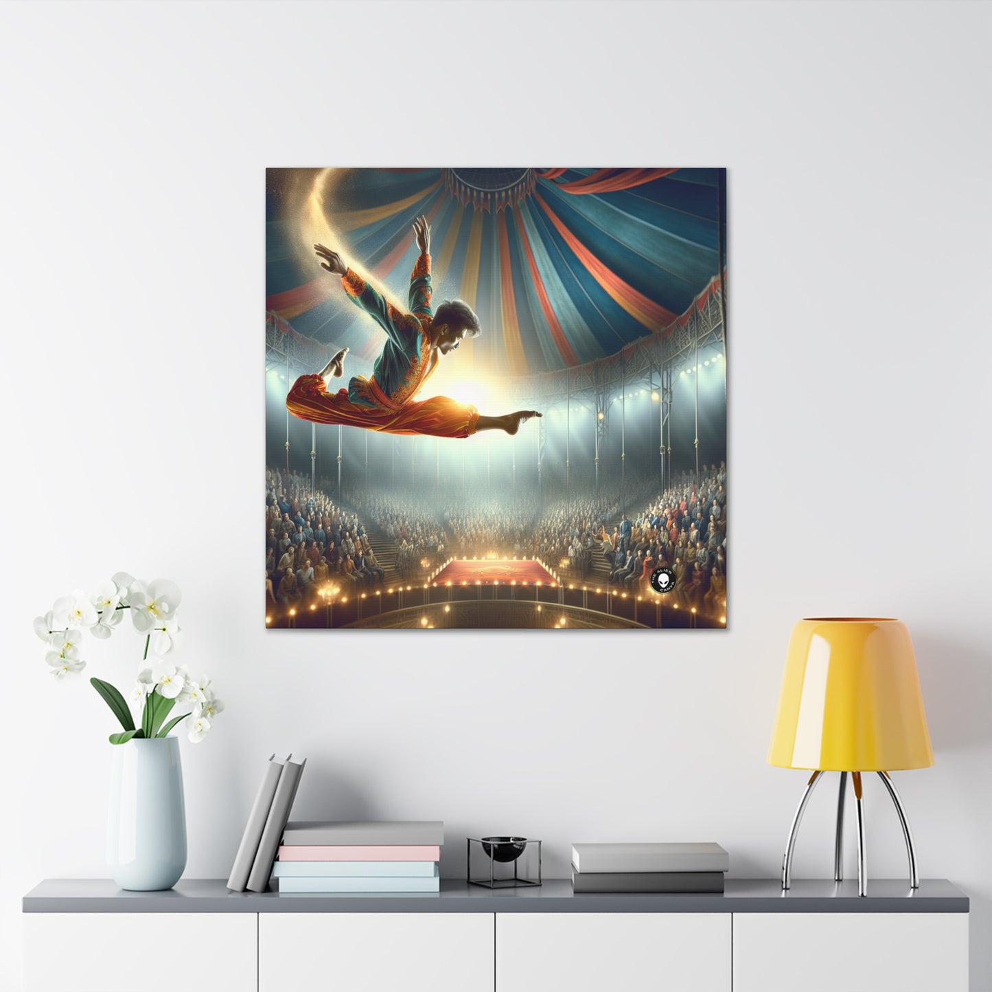 "The Aerial Acrobat" - The Alien Canva Photorealism