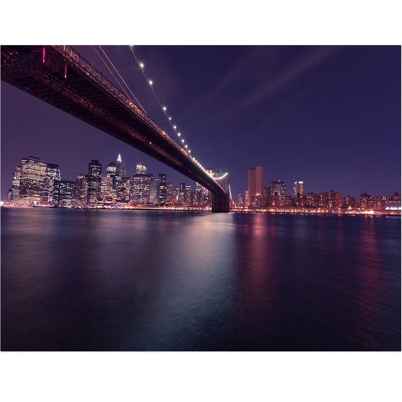 5D Diamond Painting - Brooklyn Bridge bei Nacht