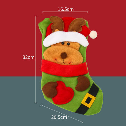 Christmas Stockings Large And Medium Small Size Decorations Pendant