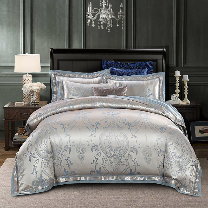 4-Piece Set Of European-Style Luxury Light Luxury Bedding