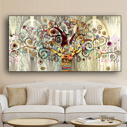 Tree of Life Decorative Painting Gustaf Abstract Art Entrance Bedroom Living Room Painting Core