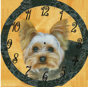 5d Diamond Painting Full Set And Clock Dog 5d Diamond Embroidery For Sale Animal Christmas Ornaments For Family Rhinestone Pictures