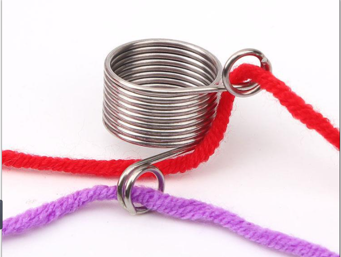 Knitting Gadgets And Wire Guide Accessories