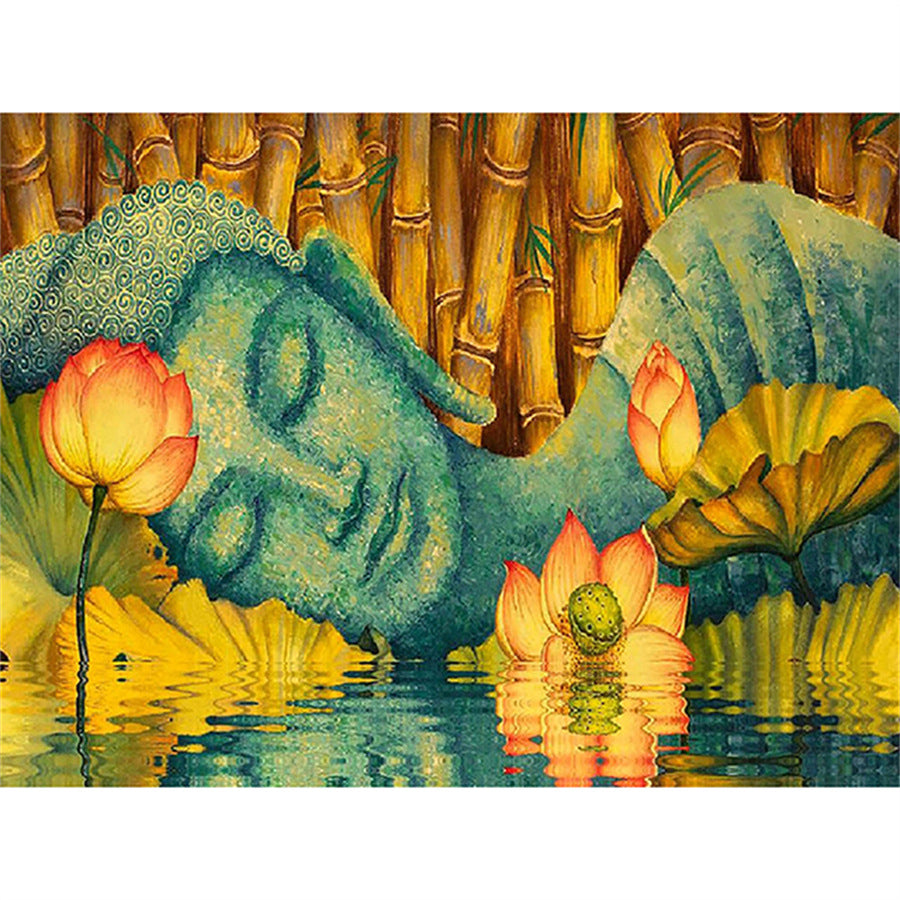 New Buddhist Diamond Painting Temple Wall Painting