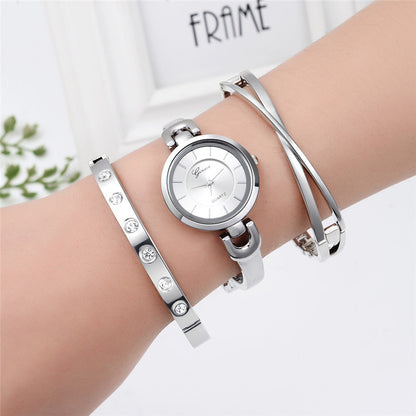 Fashion Creative Style Quartz Watch Bracelet Set