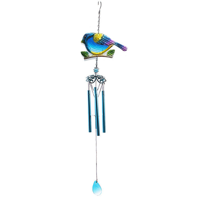 Metal Glass Wind Chimes Are Suitable For Home Garden Decoration