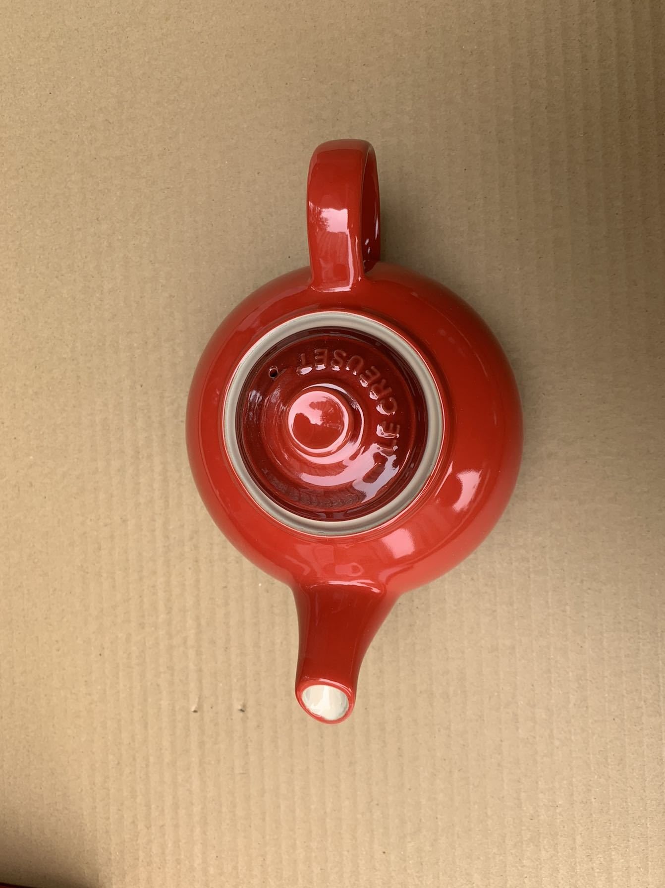 Juego de tazas de té con tetera roja, juego de té con tetera de 700Ml, taza de 350Ml