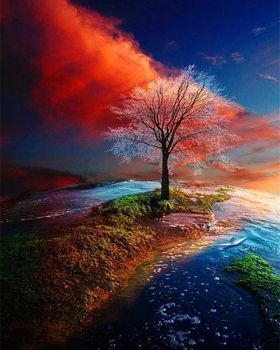 5D Diamond Painting Landscape Decorative Painting