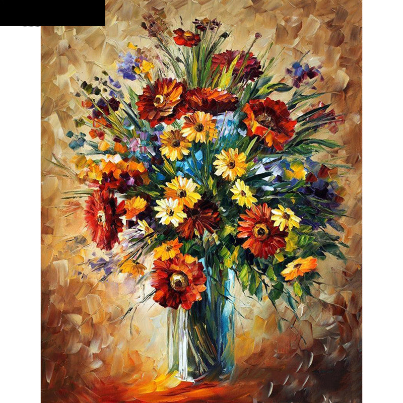 Full SquareRound Drill 5D DIY Diamond Painting Oil Painting Flower 3D Embroidery