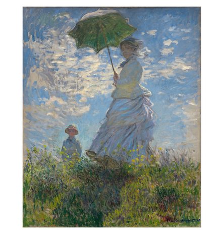 Woman With A Parasol - Claude Monet 5D DIY Paint By Number Kit