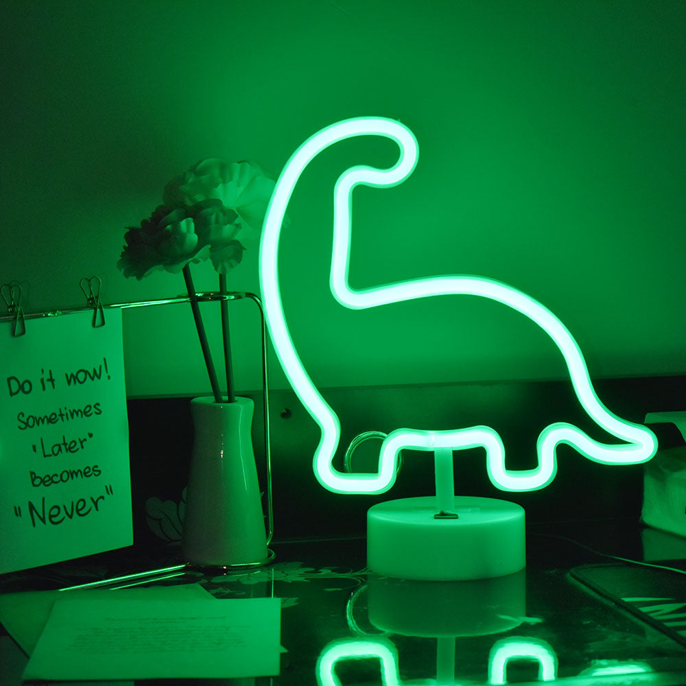 LED Neon Lamp Love Desk Lamp Romantic Dormitory Bedroom