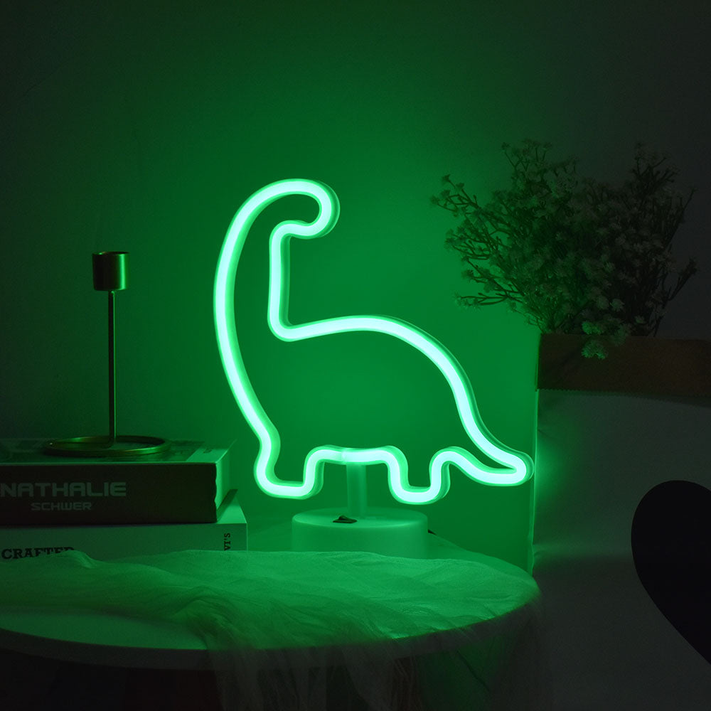 LED Neon Lamp Love Desk Lamp Romantic Dormitory Bedroom