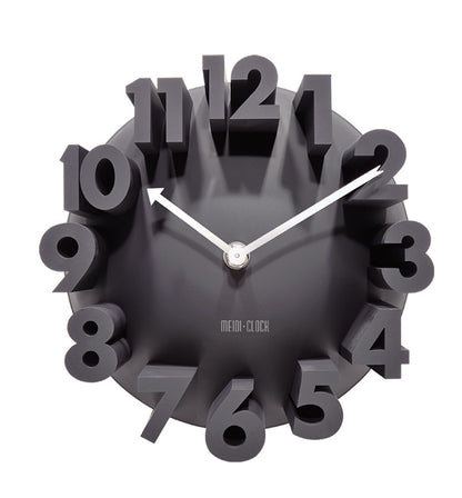 Three-dimensional Clock Creative 3D Digital Clock Art Wall Clock Factory Direct MD8809