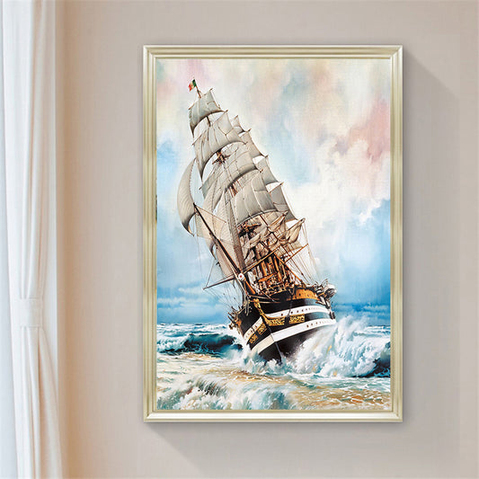 5D Diamond Painting Sea View