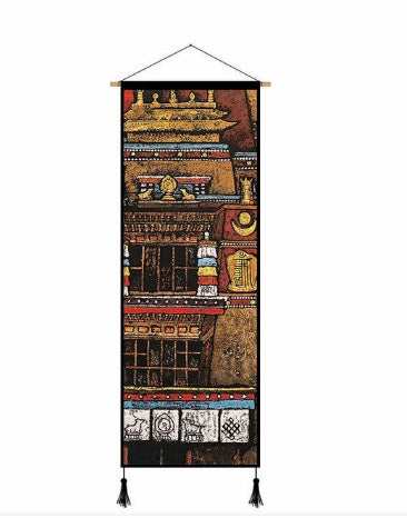 Chinese Tibetan Culture Canvas Poster Wall Art Painting