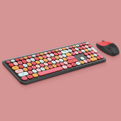 Juego de teclado y ratón inalámbricos Office Punk