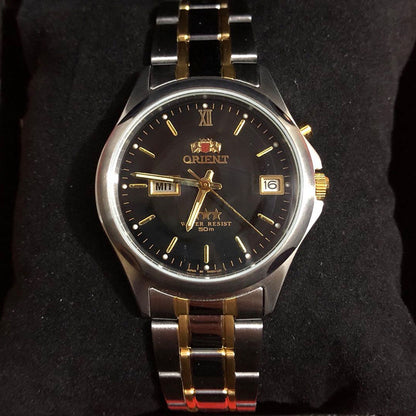 Classic nostalgic stock old dual calendar watch