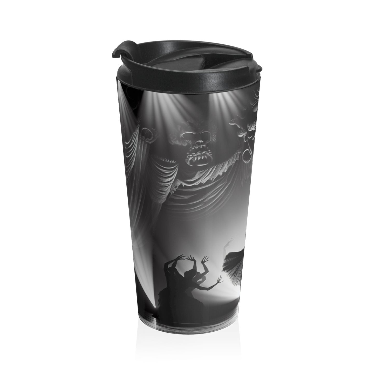 "Dance in the Spotlight". - The Alien Stainless Steel Travel Mug