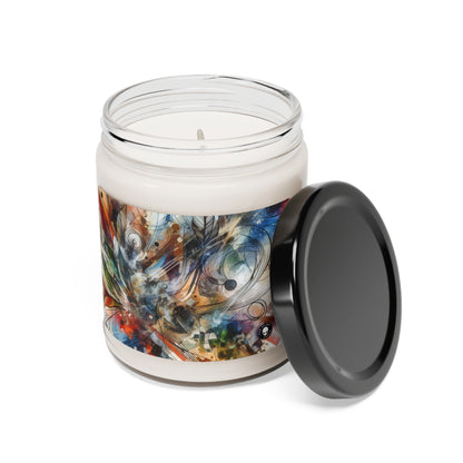 "Abstracted Emotional Journey" - The Alien Scented Soy Candle 9oz Abstract Expressionism